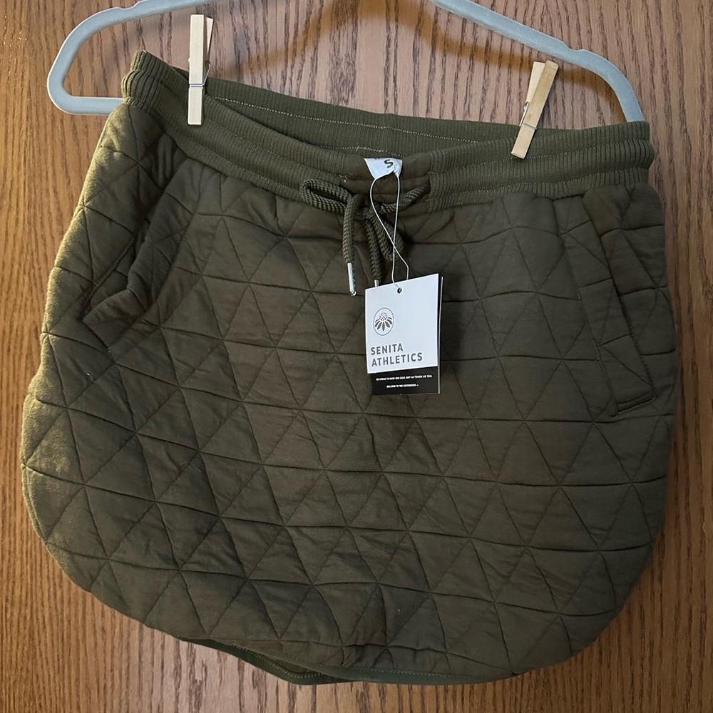 NWT Senita Athletics Nina quilted Skirt size S